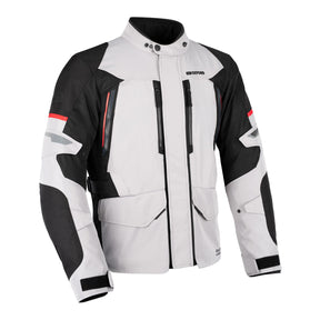 Oxford Calgary 2.0 D2D Motorcycle Jacket Silver Black