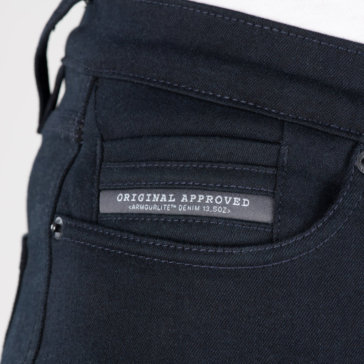Oxford Original Approved Super Stretch Men's Motorcycle Jeans Slim Indigo