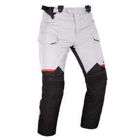 Oxford Calgary 2.0 Motorcycle Trousers Pants Silver/Black Grey Red