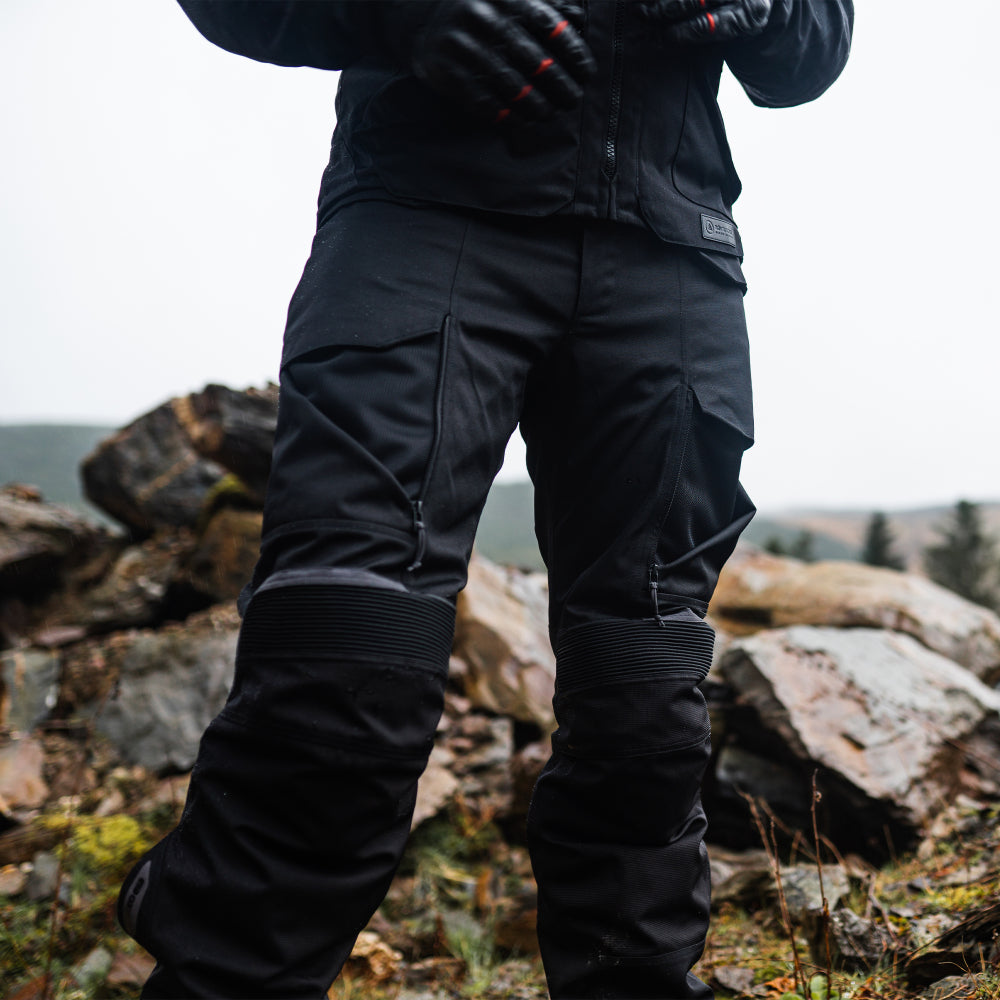 Oxford Rockland Motorcycle Trousers Tech Black