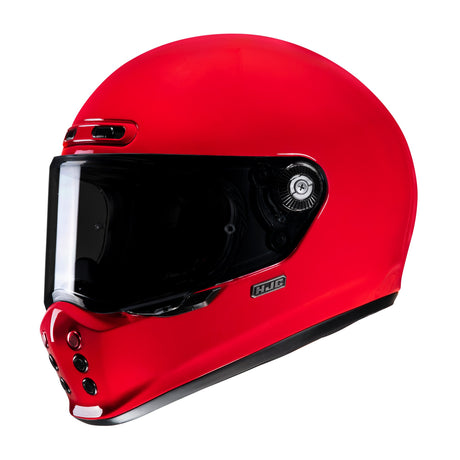 HJC V10 MC1 Deep Red Motorcycle Helmet Gloss