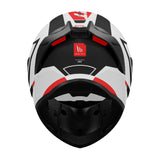 MT Stinger 2 Zivze A5 Gloss Black White Red Motorcycle Helmet
