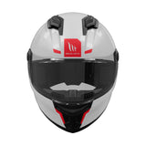 MT Stinger 2 A0 Gloss White Motorcycle Helmet