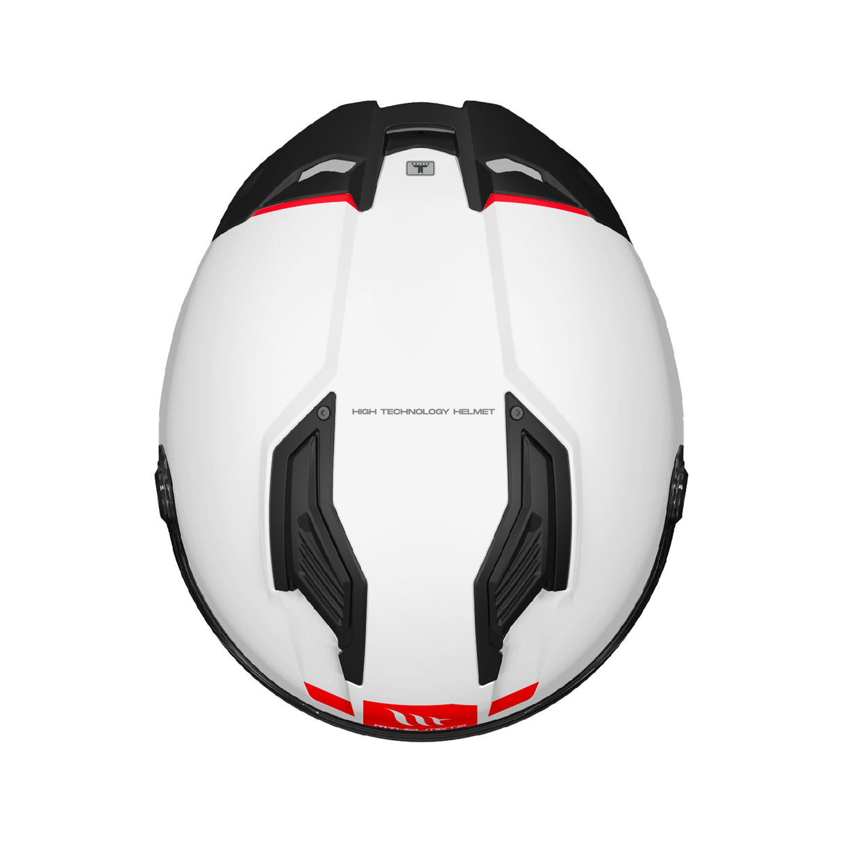 MT Stinger 2 A0 Gloss White Motorcycle Helmet