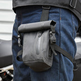 Oxford Aqua L1 Waterproof Motorcycle Luggage Leg Bag Waist Pack Adjustable 1L Black