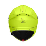 MT Genesis SV Solid A3 Gloss Yellow Fluo Motorcycle Helmet