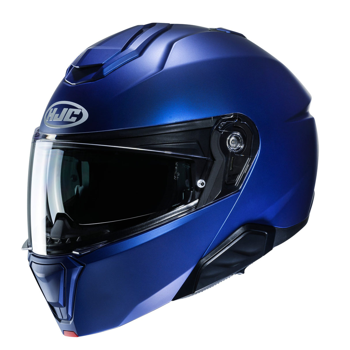 HJC I91 Metallic Blue Motorcycle Helmet Flip Front
