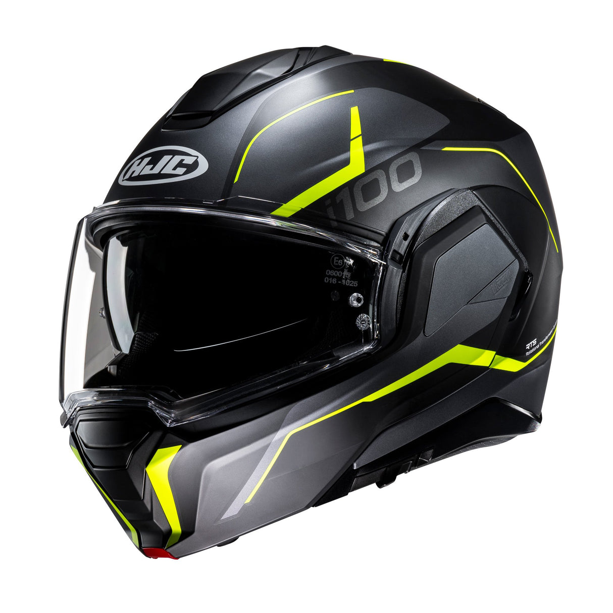 HJC i100 Lorix MC3HSF Yellow Modular Motorcycle Helmet