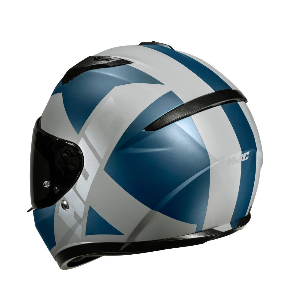 HJC C10 Tez MC2SF Blue Motorcycle Helmet