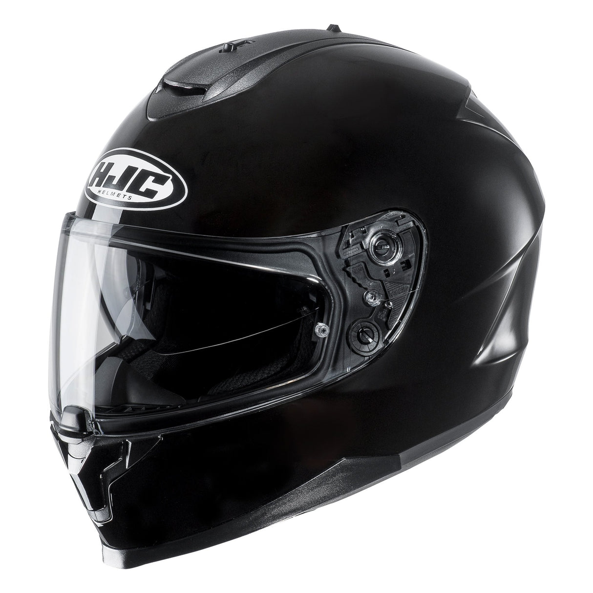 HJC C70N Gloss Black Motorcycle Helmet