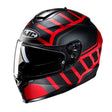 HJC C70N Holt MC1SF Red Motorcycle Helmet Matt Black