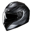 HJC C70N Sway MC5SF Black Motorcycle Helmet Silver