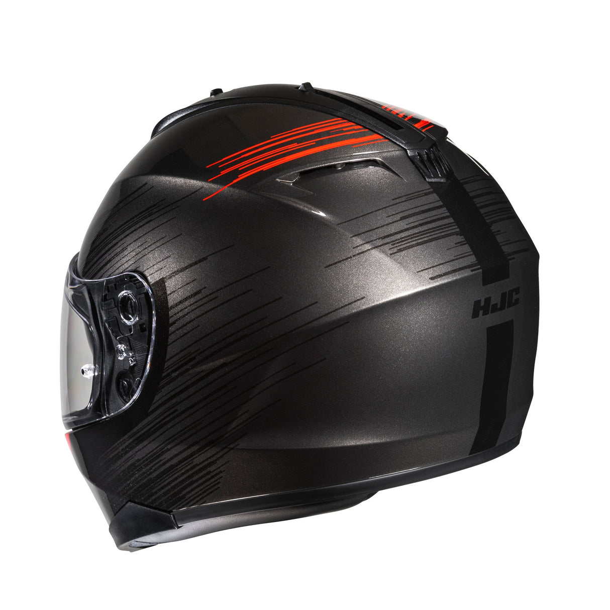 HJC C70N Sway MC1 Red Motorcycle Helmet