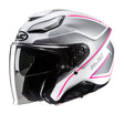 HJC F31 Ludi MC8 Pink Open Face Motorcycle Helmet