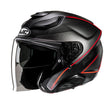 HJC F31 Ludi MC1SF Red Motorcycle Helmet Open Face