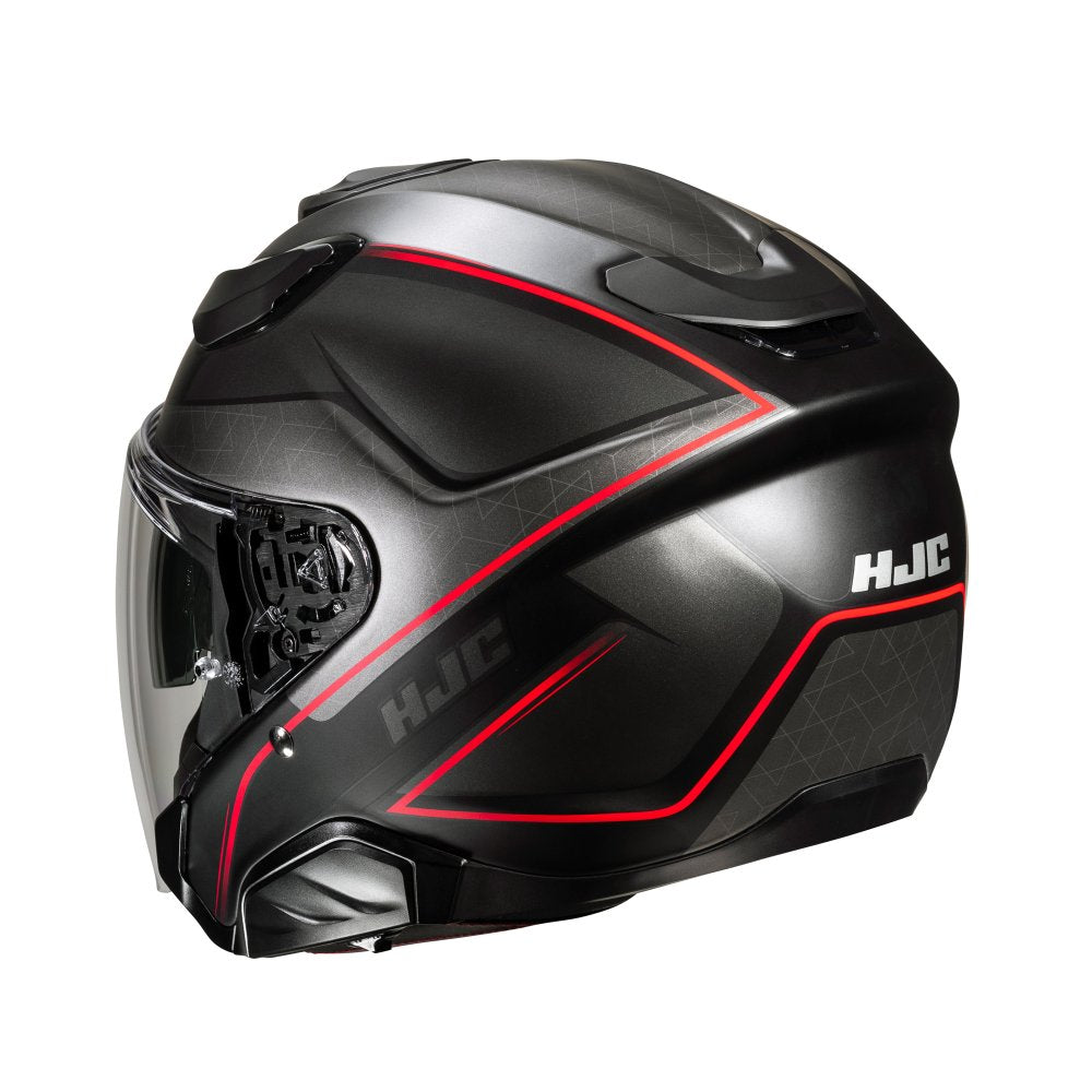 HJC F31 Ludi MC1SF Red Motorcycle Helmet