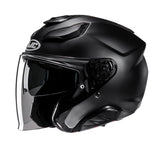 HJC F31 Matt Black Open Face Motorcycle Helmet