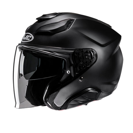 HJC F31 Matt Black Open Face Motorcycle Helmet