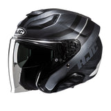 HJC F31 Naby MC5SF Black Open Face Motorcycle Helmet