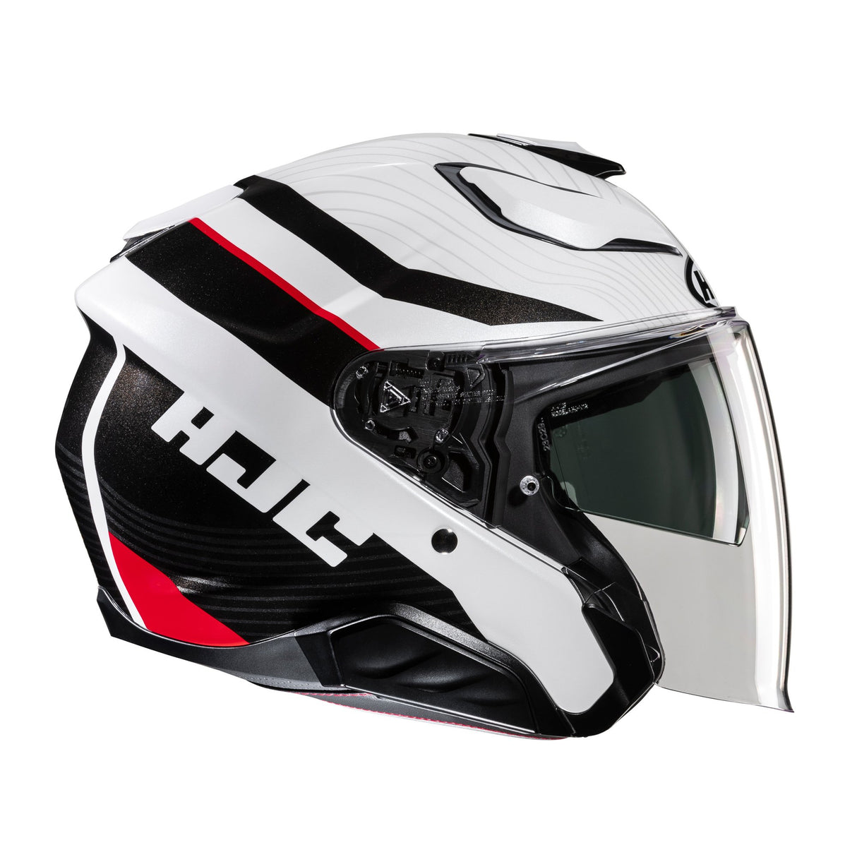 HJC F31 Naby MC1 Red Motorcycle Helmet