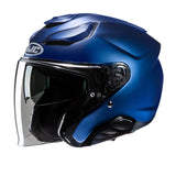 HJC F31 Metallic Blue Open Face Motorcycle Helmet
