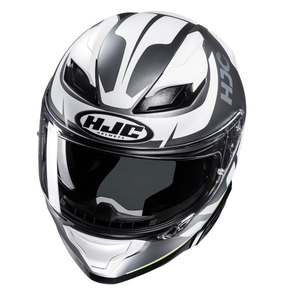 HJC F71 Bard MC4HSF Green Motorcycle Helmet