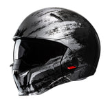 HJC I20 Furia MC5 Black Motorcycle Helmet Half Open Full Face