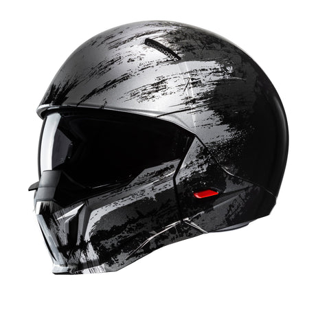 HJC I20 Furia MC5 Black Motorcycle Helmet Half Open Full Face
