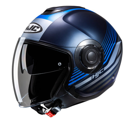 HJC I40N Dova MC2SF Blue Open Face Motorcycle Helmet