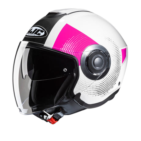 HJC I40N Pyle MC8 Pink Open Face Motorcycle Helmet