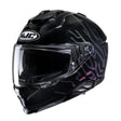 HJC I71 Celos MC5 Gloss Black Motorcycle Helmet Iridescent Rainbow