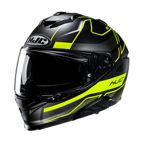 HJC I71 Iorix MC3HSF Yellow Motorcycle Helmet Fluo Fluorescent