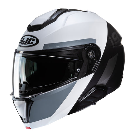 HJC I91 Bina MC5SF Black Motorcycle Helmet Flip Front
