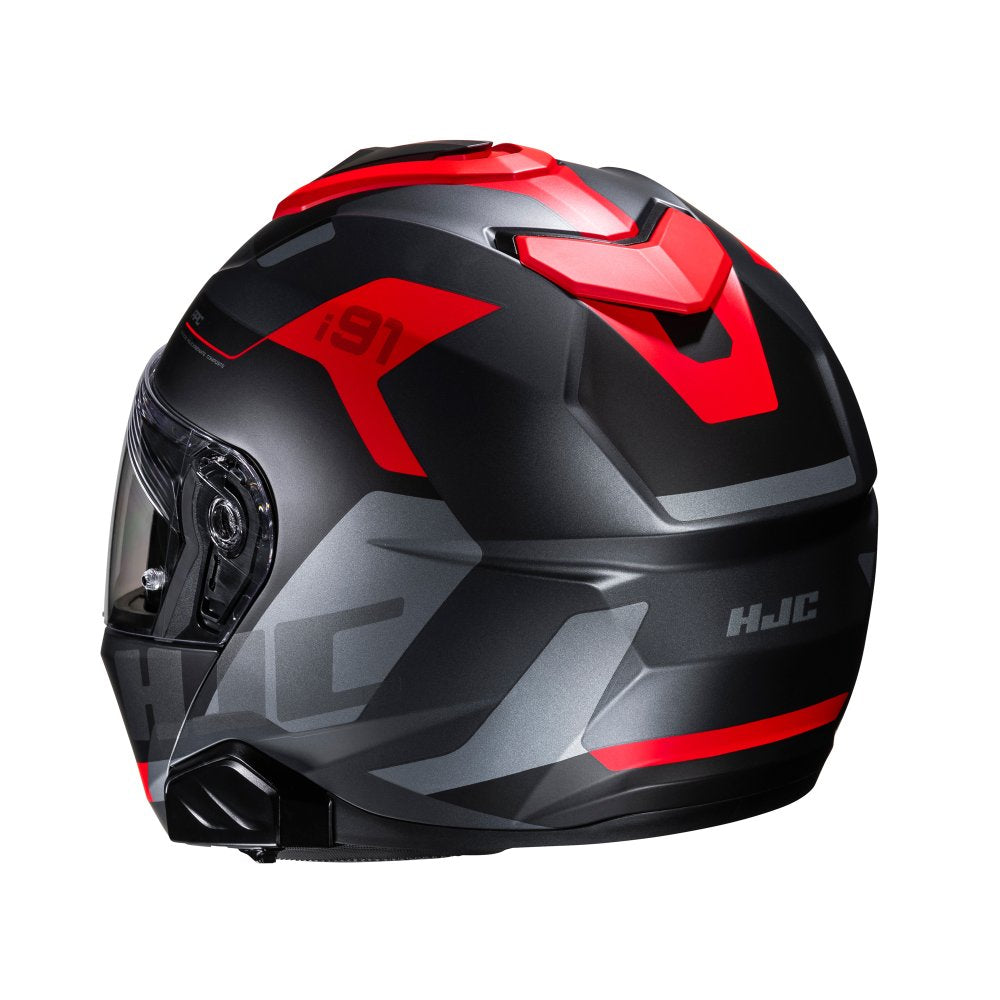 HJC I91 Carst MC1SF Red Motorcycle Helmet