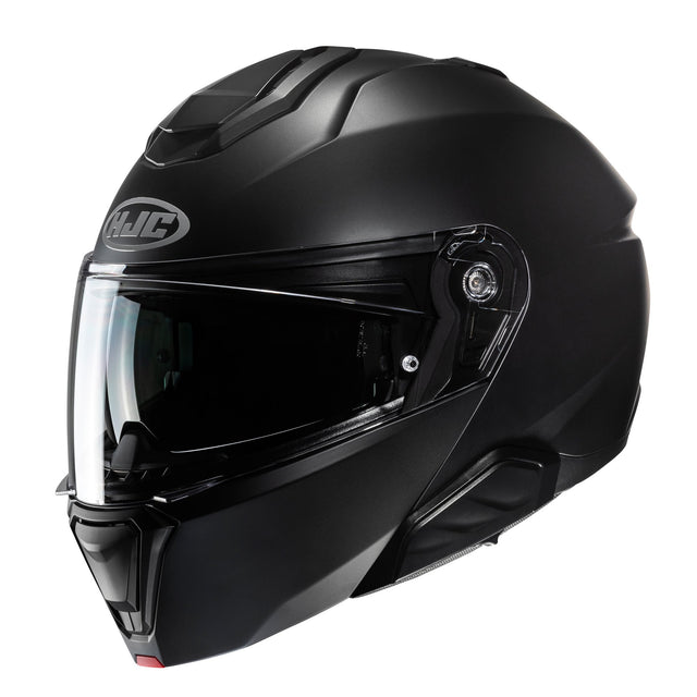 HJC I91 Matt Black Motorcycle Helmet Flip Front