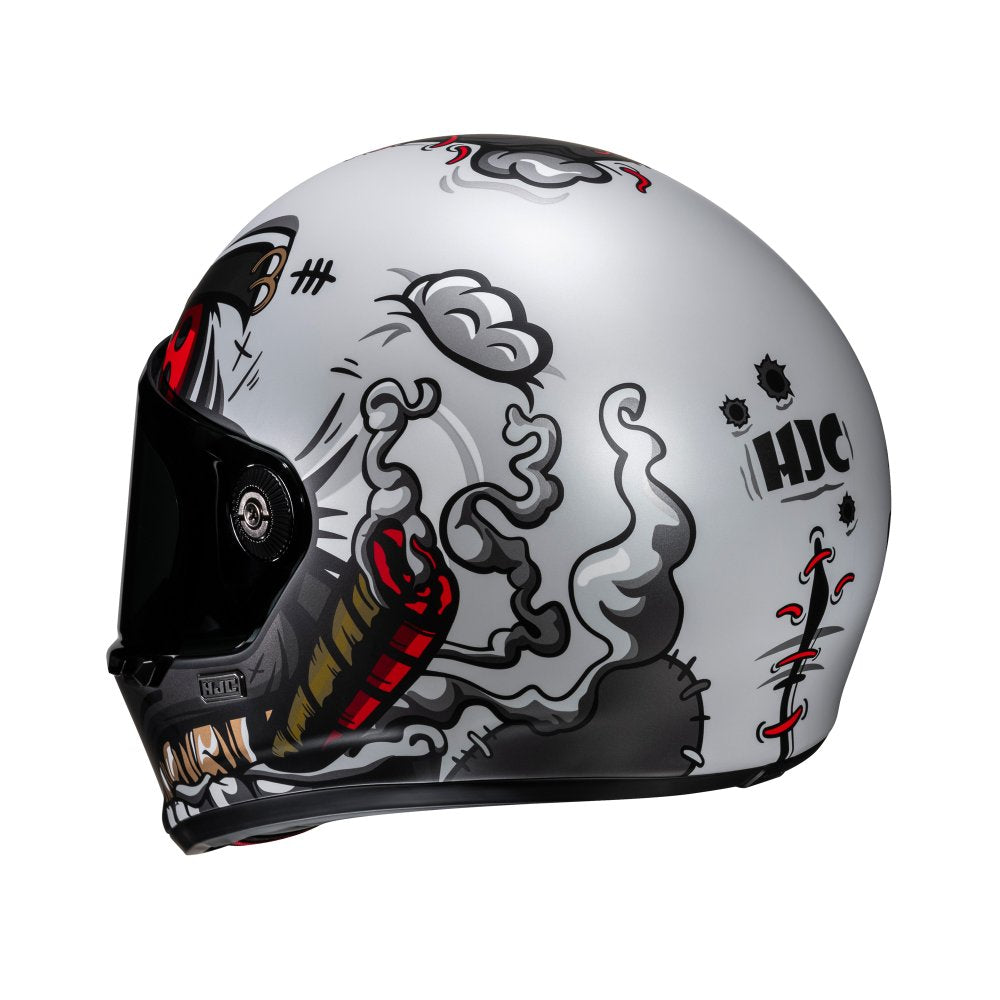 HJC V10 Vatt MC1SF Red Motorcycle Helmet