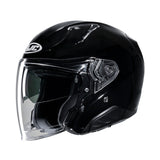 HJC RPHA 31 Gloss Black Motorcycle Helmet Open Face