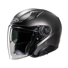 HJC RPHA 31 Semi Flat Titanium Grey Open Face Motorcycle Helmet