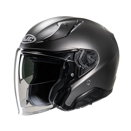 HJC RPHA 31 Semi Flat Titanium Grey Open Face Motorcycle Helmet