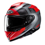 HJC RPHA 71 Cozad MC1SF Red Motorcycle Helmet Grey