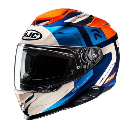 HJC RPHA 71 Cozad MC27 Blue Orange Motorcycle Helmet