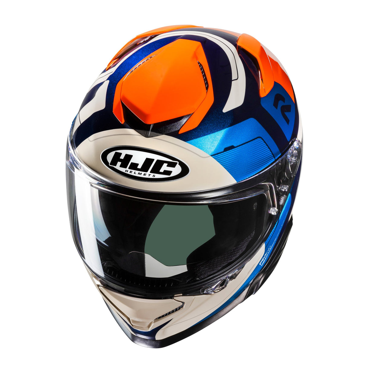 HJC RPHA 71 Cozad MC27 Blue Orange Motorcycle Helmet