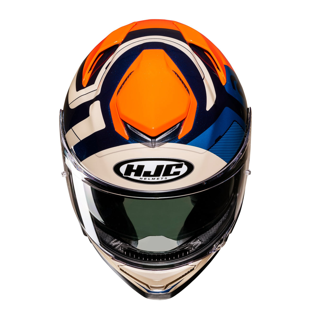 HJC RPHA 71 Cozad MC27 Blue Orange Motorcycle Helmet