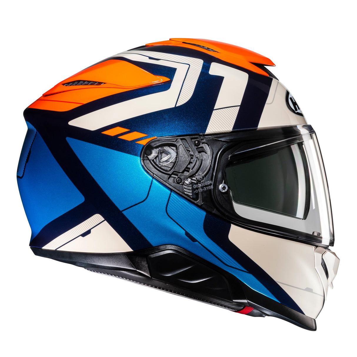 HJC RPHA 71 Cozad MC27 Blue Orange Motorcycle Helmet