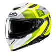 HJC RPHA 71 Cozad MC3HSF Fluo Yellow Motorcycle Helmet HiVis