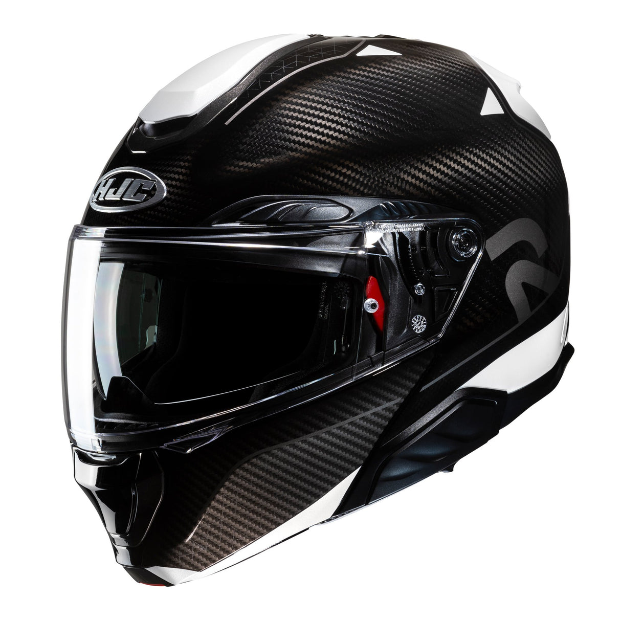 HJC RPHA 91 Carbon Lagos MC5 Black Modular Motorcycle Helmet
