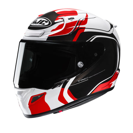 HJC RPHA 12 Lawin MC1 Red Motorcycle Helmet White Black