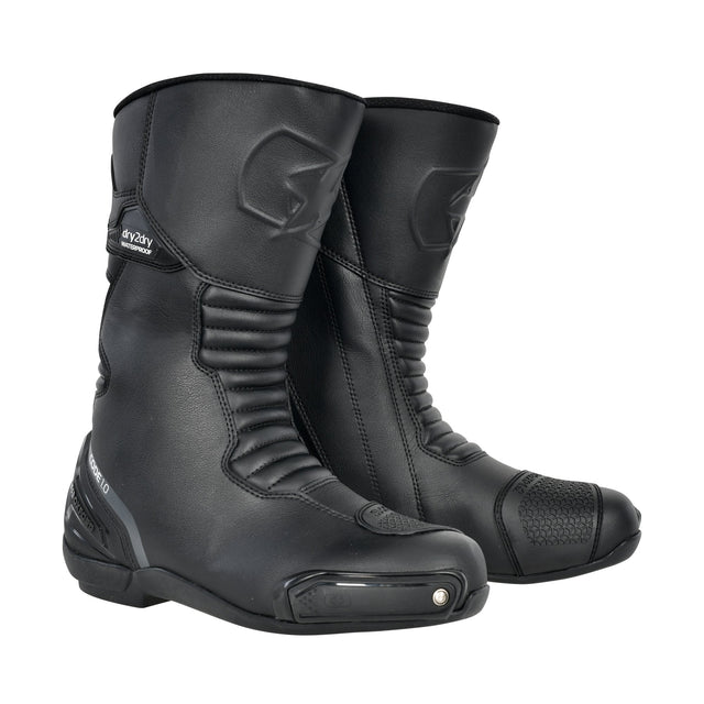 Oxford Code 1.0 D2D MS Boot Blk mens long motorcycle boots