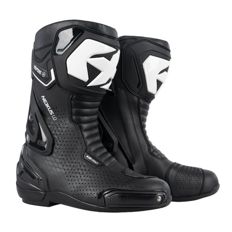 Oxford Nexus 1.0 Air MS Boot Blk/Wht mens motorcycle