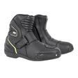 Oxford Omega Air Short MS Boot Blk/ Wht/ Ylw mens motorcycle ankle boots